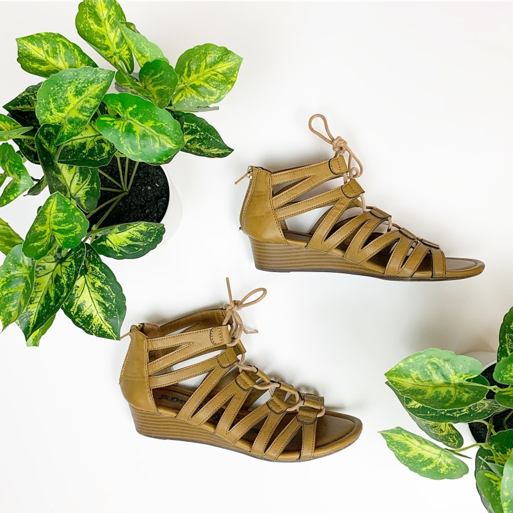 Strappy Brown Sandals